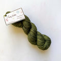 Sarah Dimond Superwash Merino Cashmere Nylon Fingering Yarn, Olive Tonal