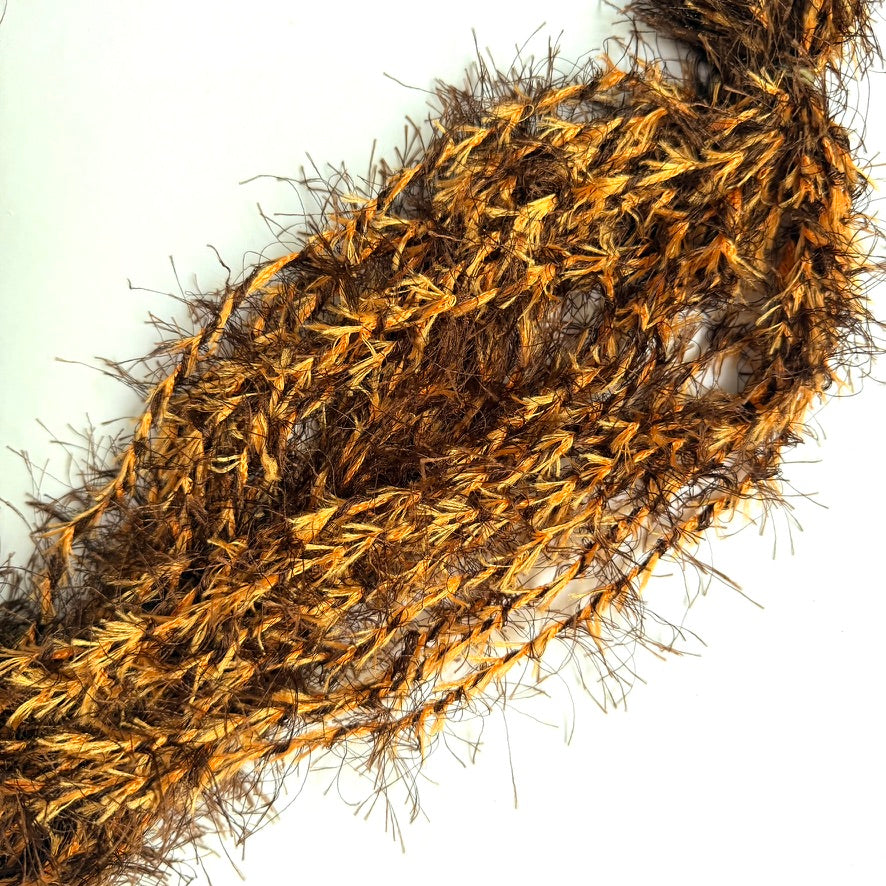 Artisan Handspun Wool Novelty Art Yarn Yarn, Handspun