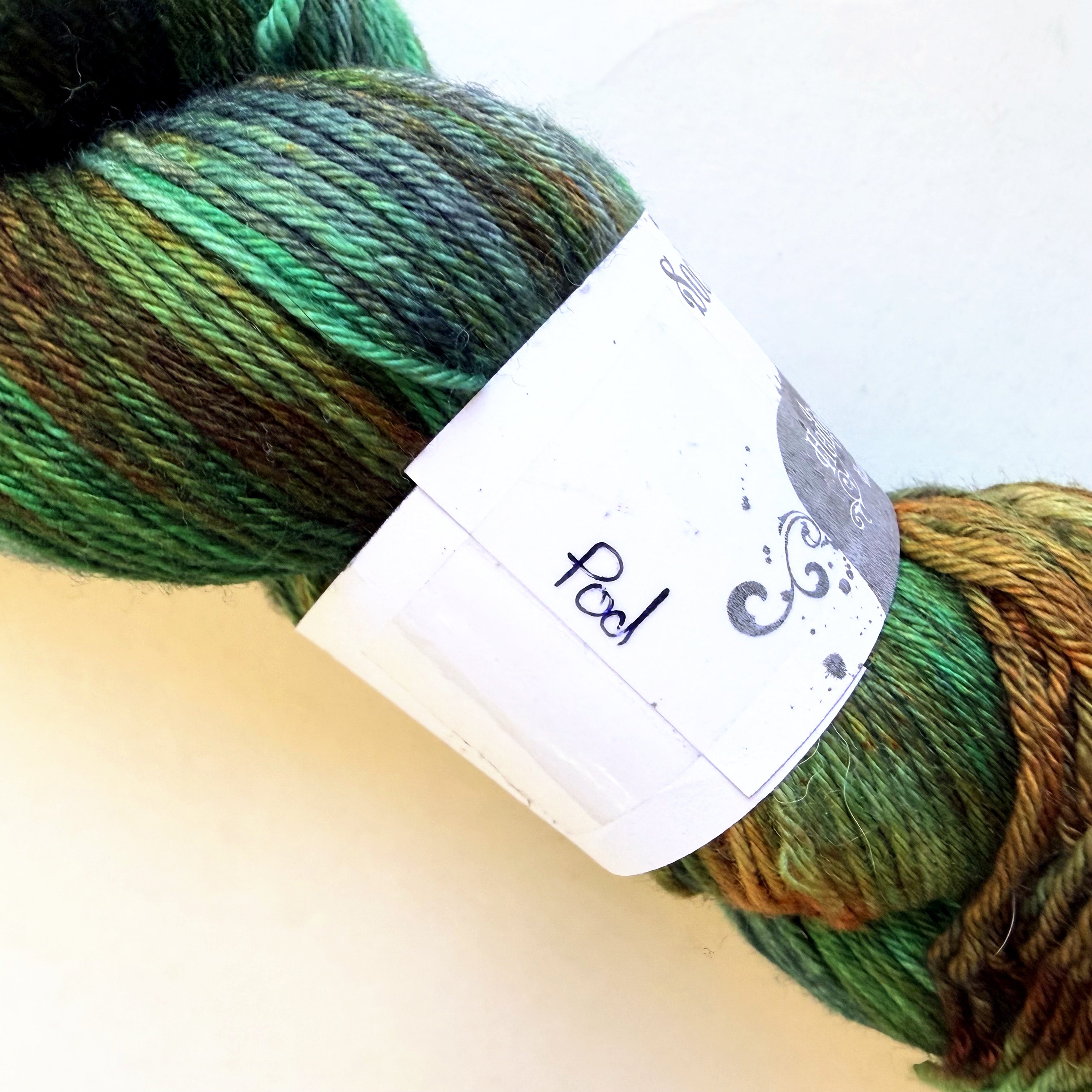 Beata Jezek Superwash Merino Nylon Fingering Yarn, Pool