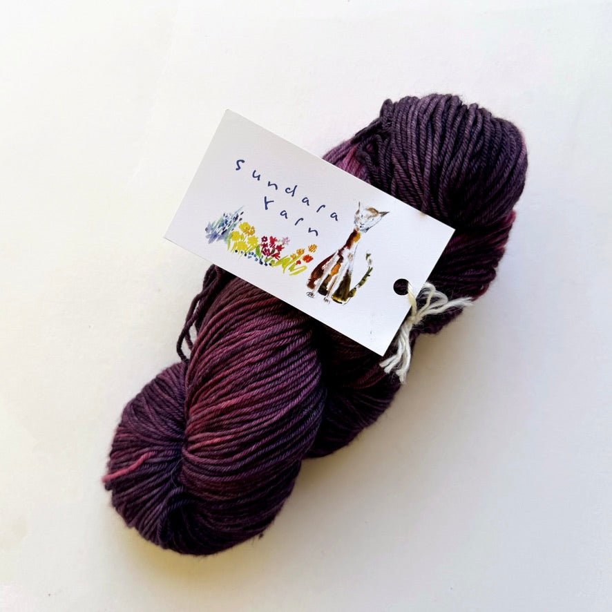 Sundara Mahlstadt Superwash Merino Nylon Fingering Yarn, New York at Night