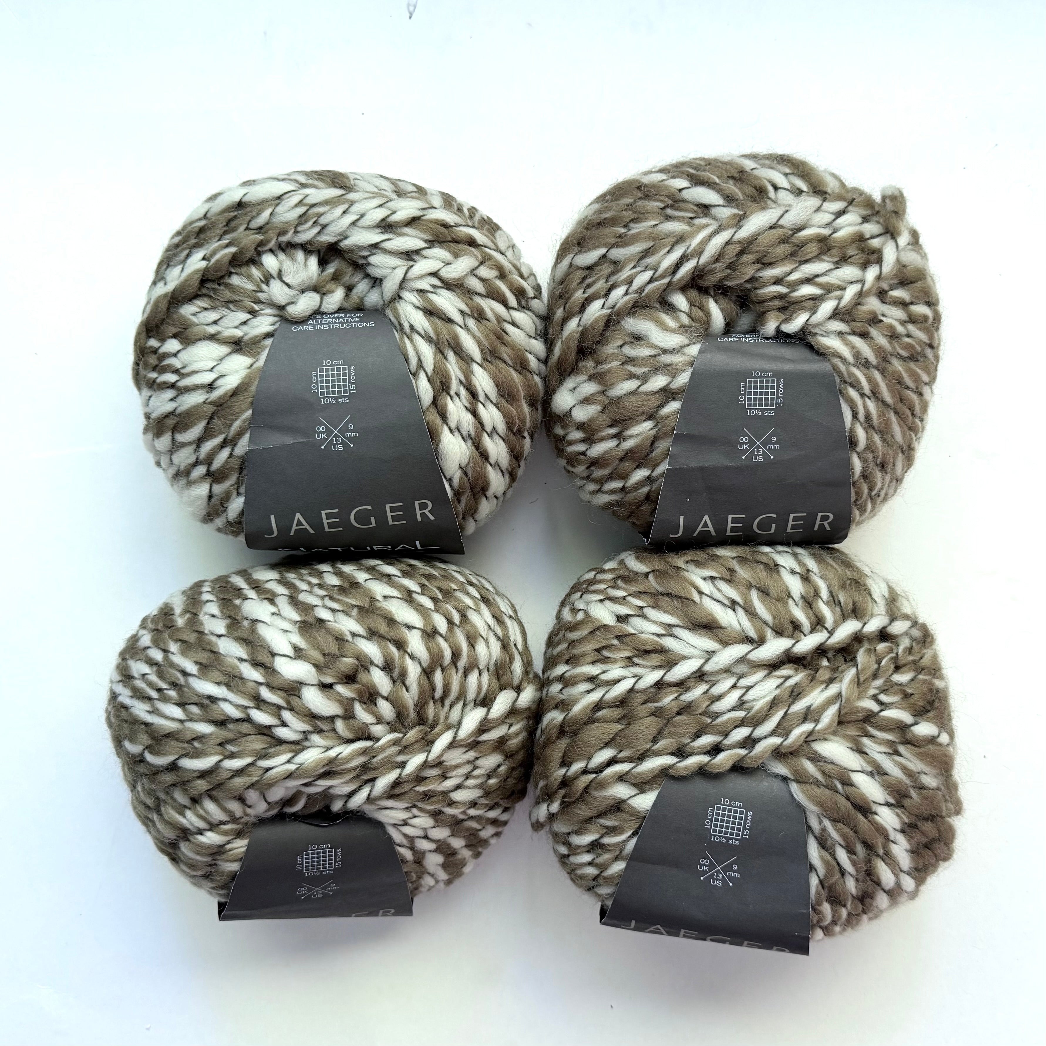 Jaeger Natural Fleece — Olive (Bulky, 93yd)