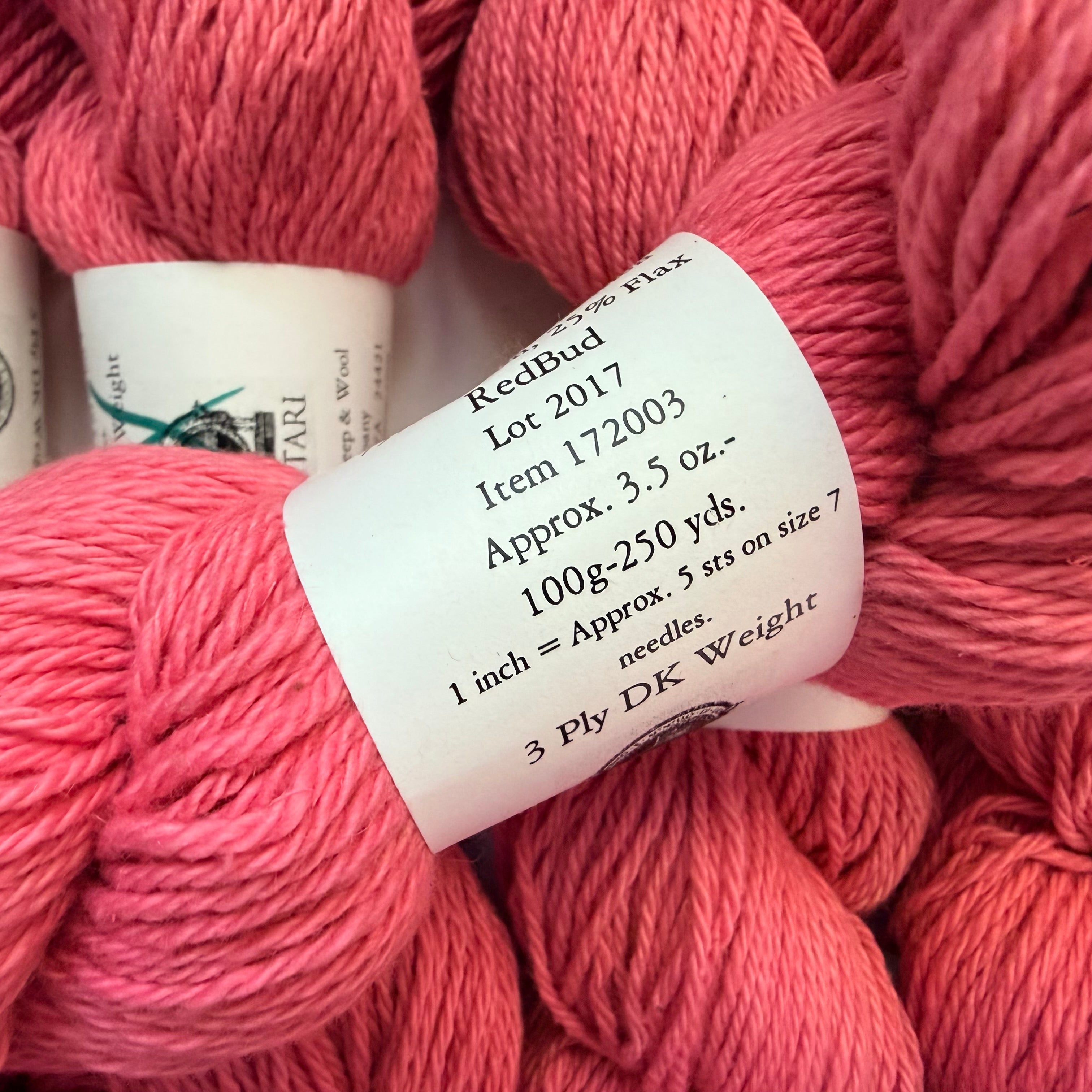 Cestari Sheep & Wool Monticello Collection 3 Ply DK — RedBud (DK, 250yd)