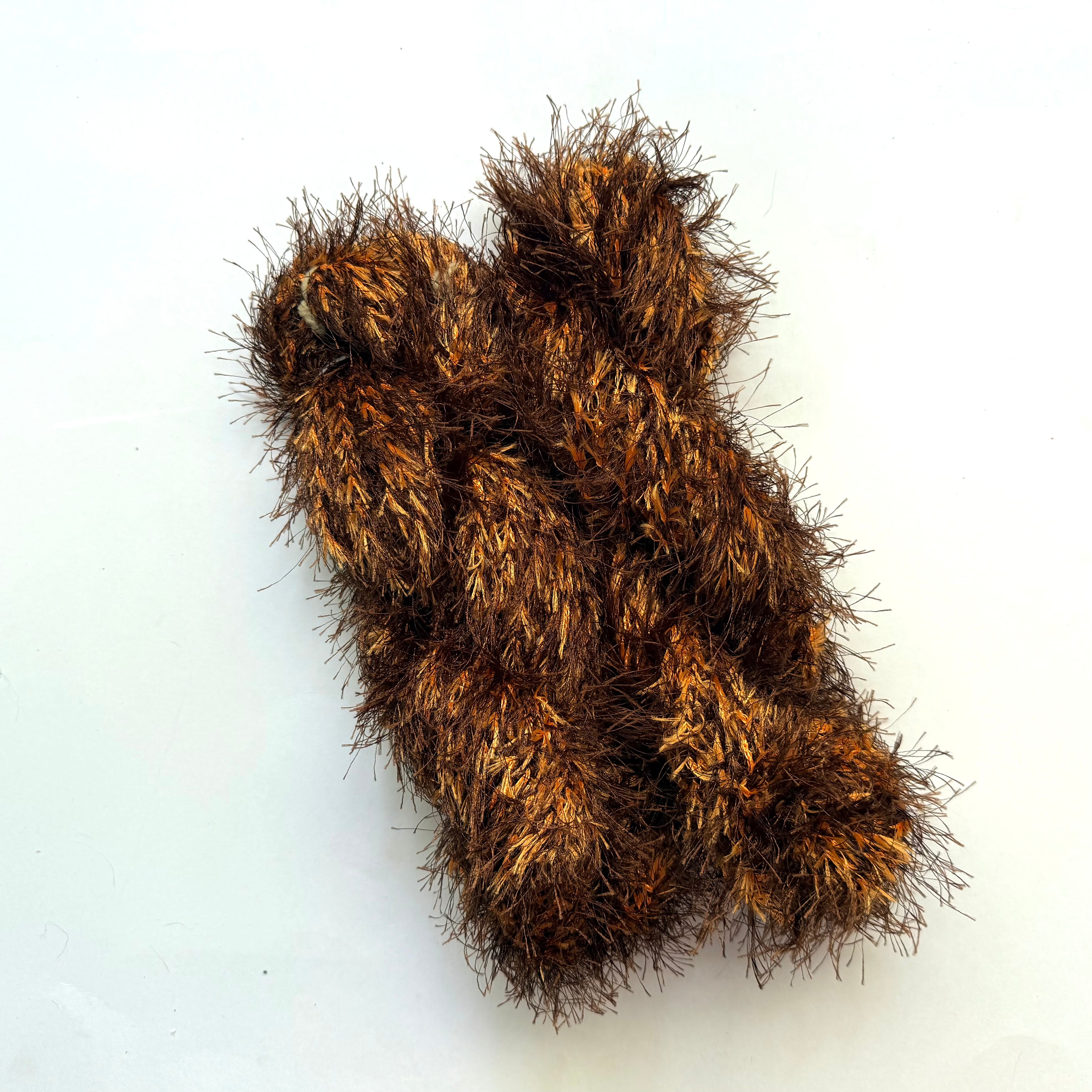 Artisan Handspun Wool Novelty Art Yarn Yarn, Handspun