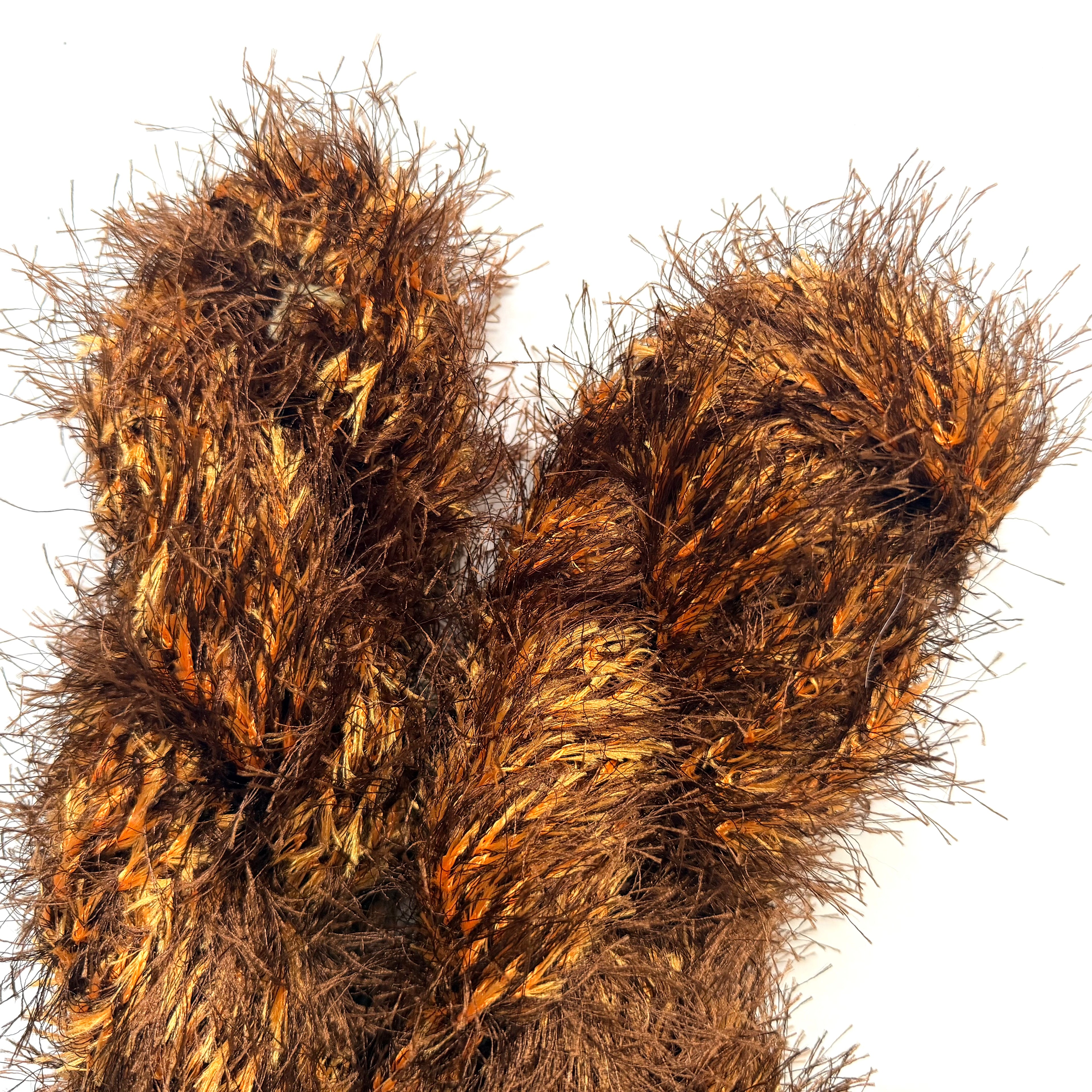 Artisan Handspun Wool Novelty Art Yarn Yarn, Handspun
