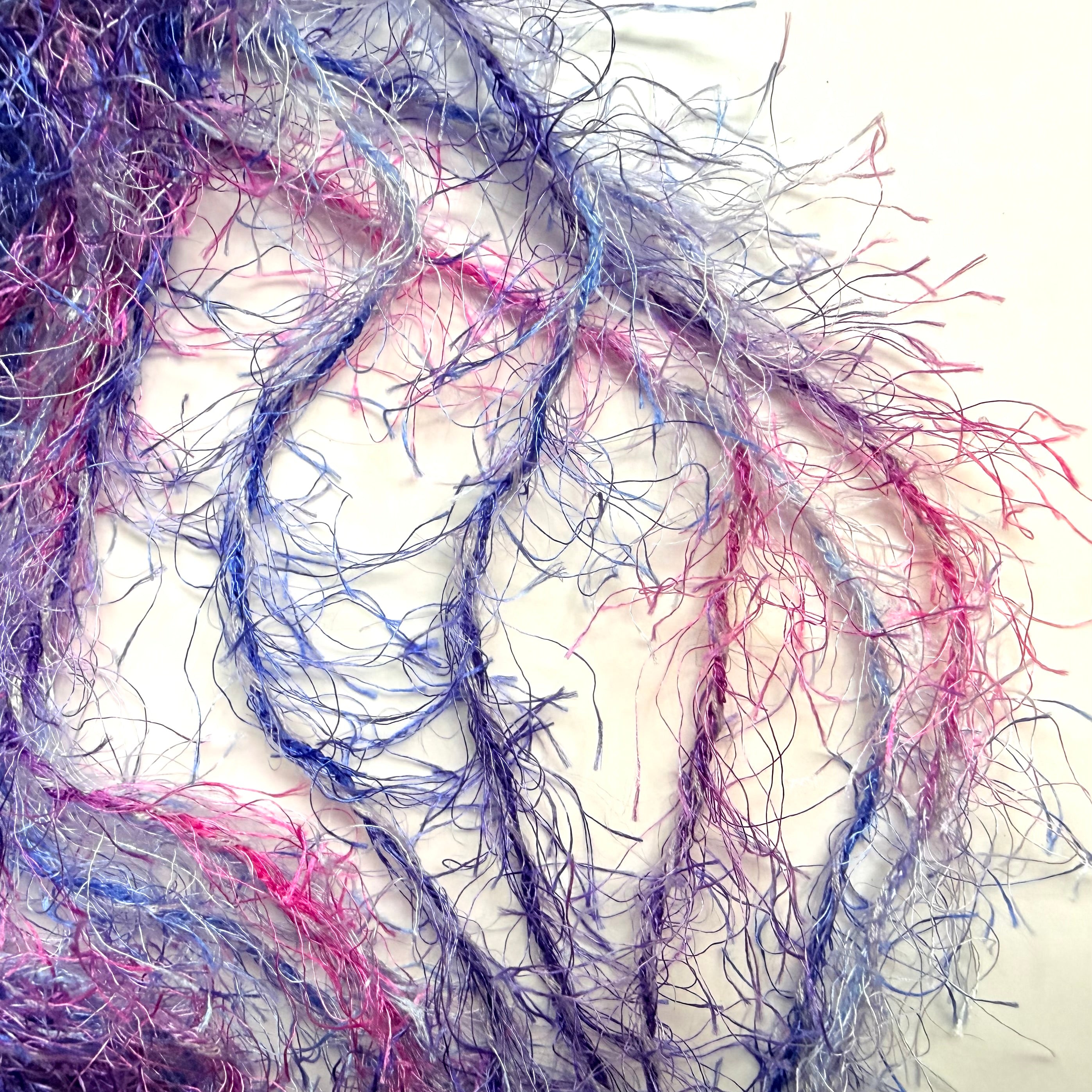Artisan Handspun Cotton Bulky Yarn, Handspun