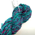 Artisan Handspun Novelty Mixed Fiber Bulky Yarn, Handspun
