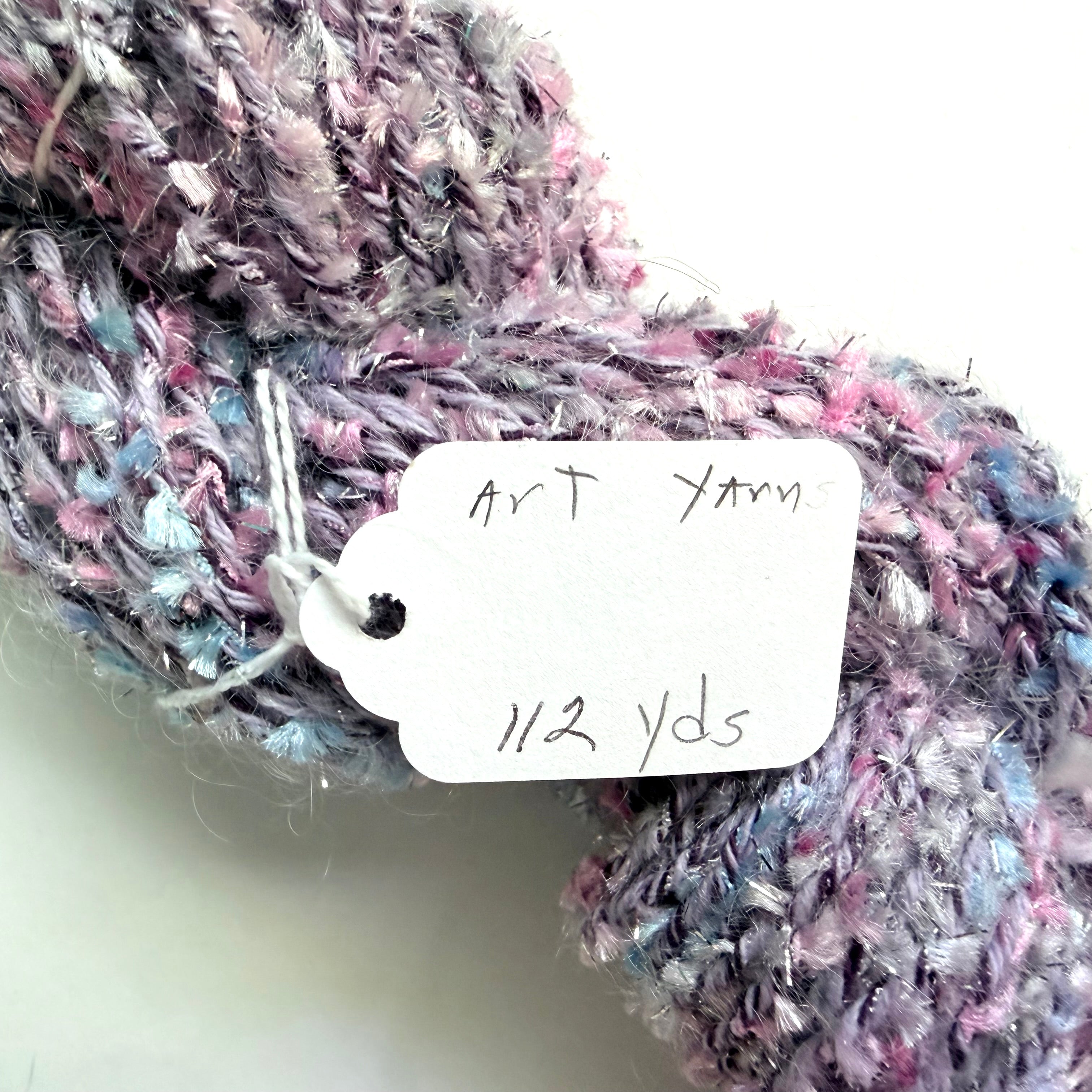 Artisan Handspun Novelty Mixed Fiber Novelty Art Yarn Yarn, Handspun