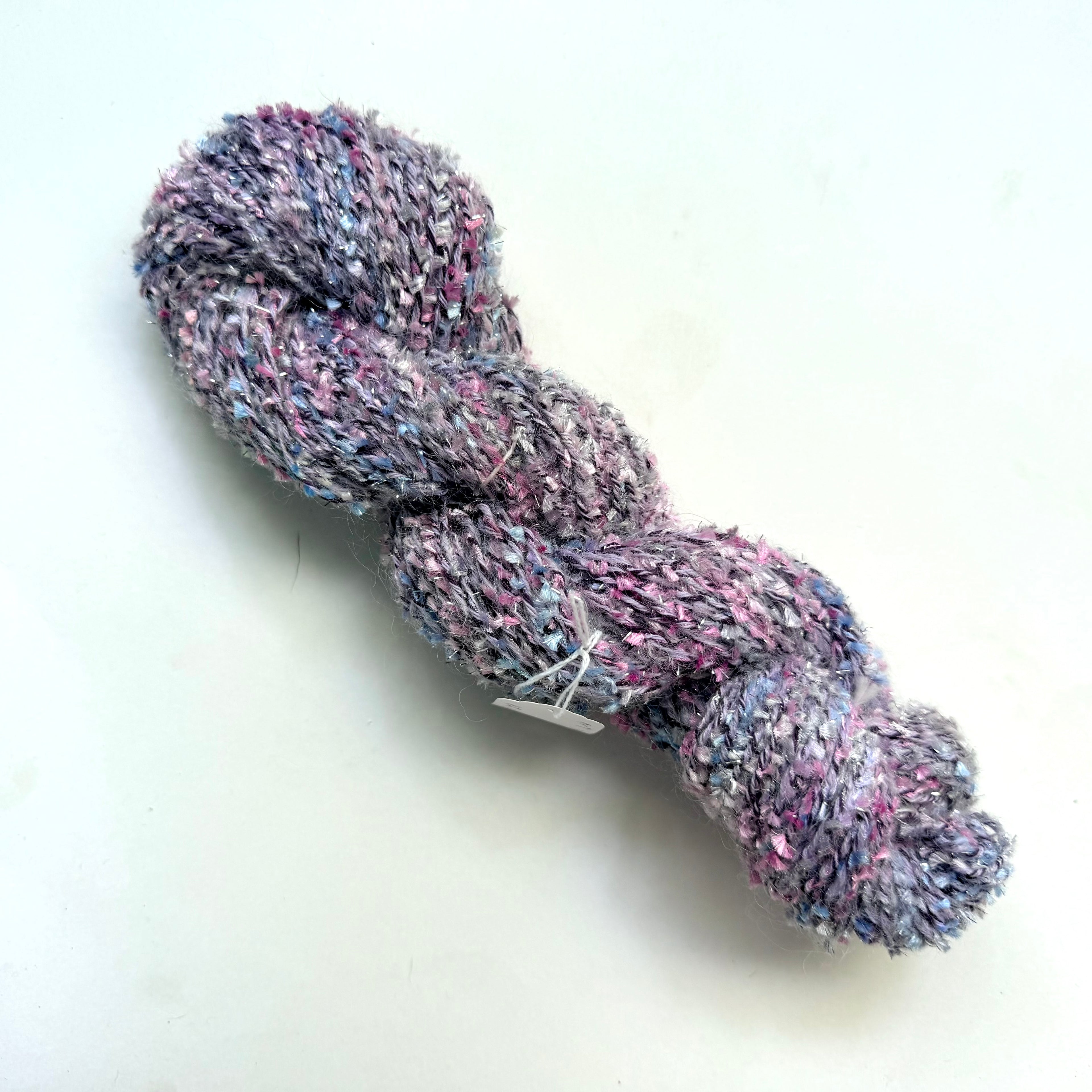 Artisan Handspun Novelty Mixed Fiber Novelty Art Yarn Yarn, Handspun