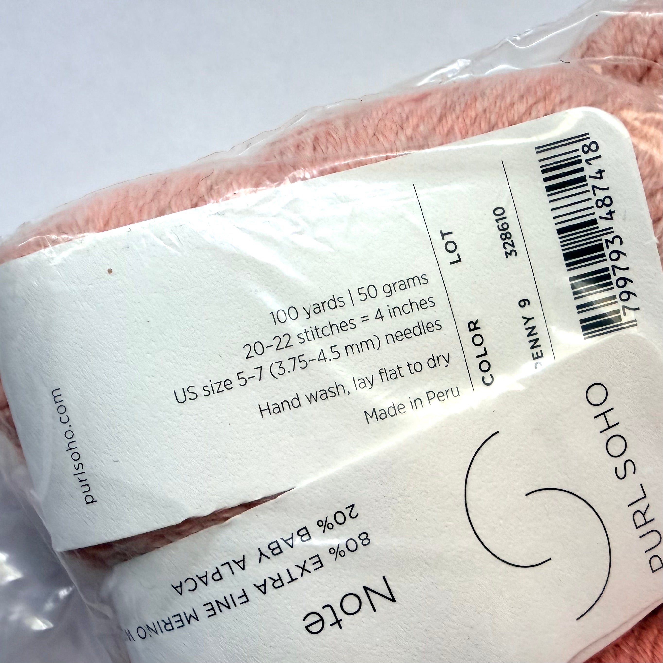 Purl Soho Note — Penny — Nine-Note Bundle (DK, 100yd)