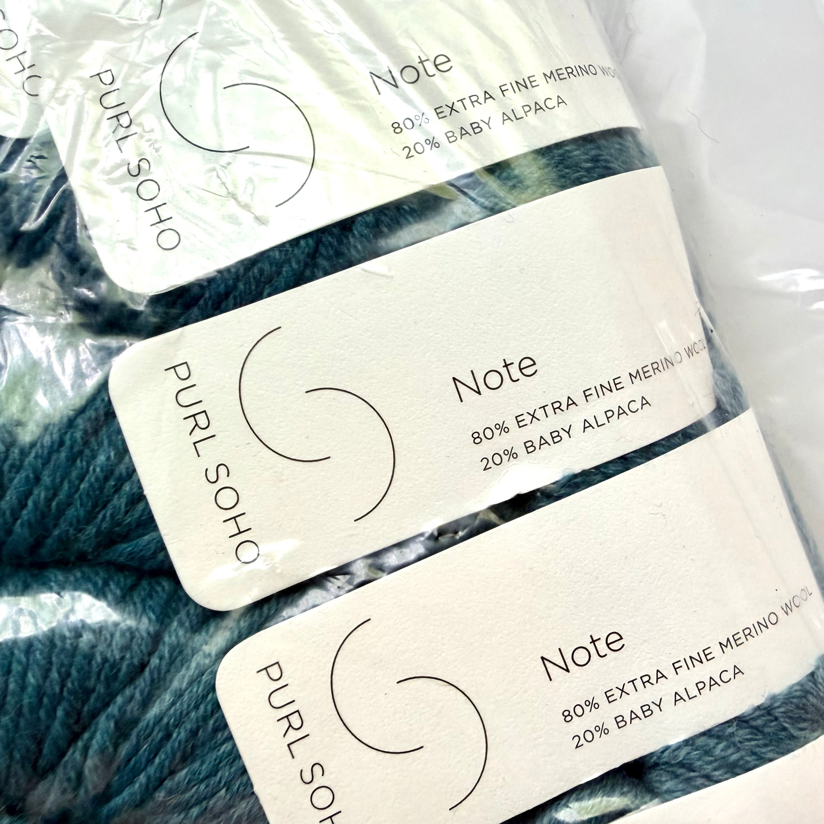 Purl Soho Note — Bluegrass — Nine-Note Bundle (DK, 100yd)