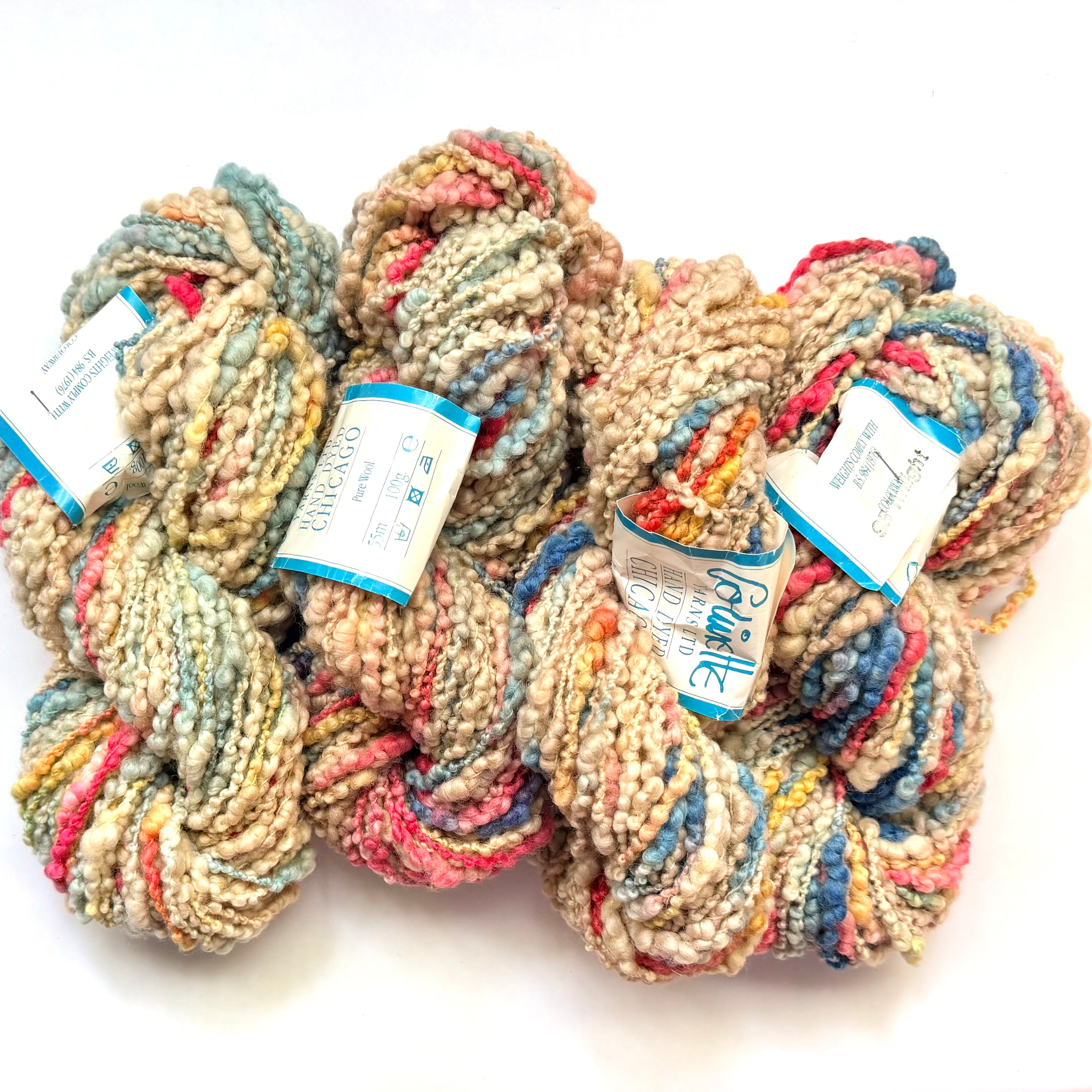 Colinette Chicago — Colorway 95 — pastel multi (Bulky, 60yd)