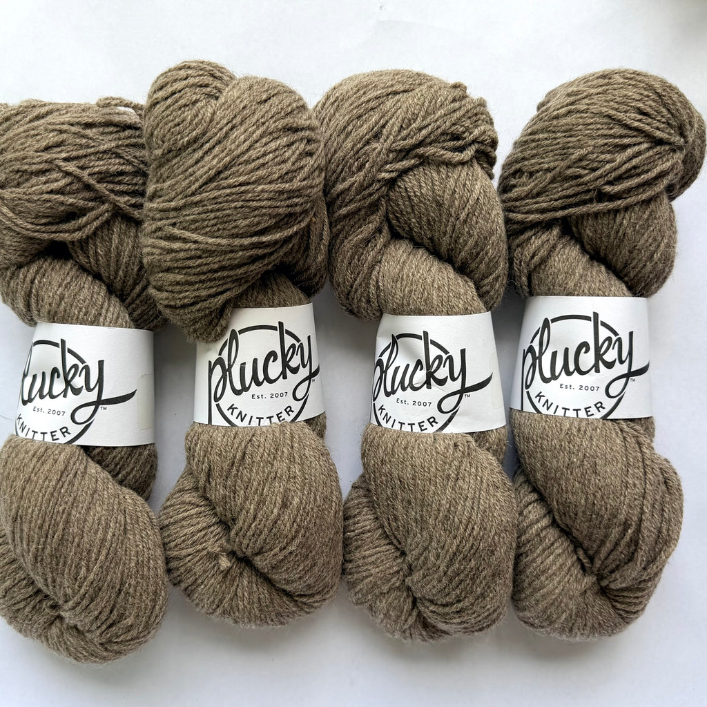 The Plucky Knitter Yakpaca Yak Baby Alpaca Worsted Yarn, Bobbin