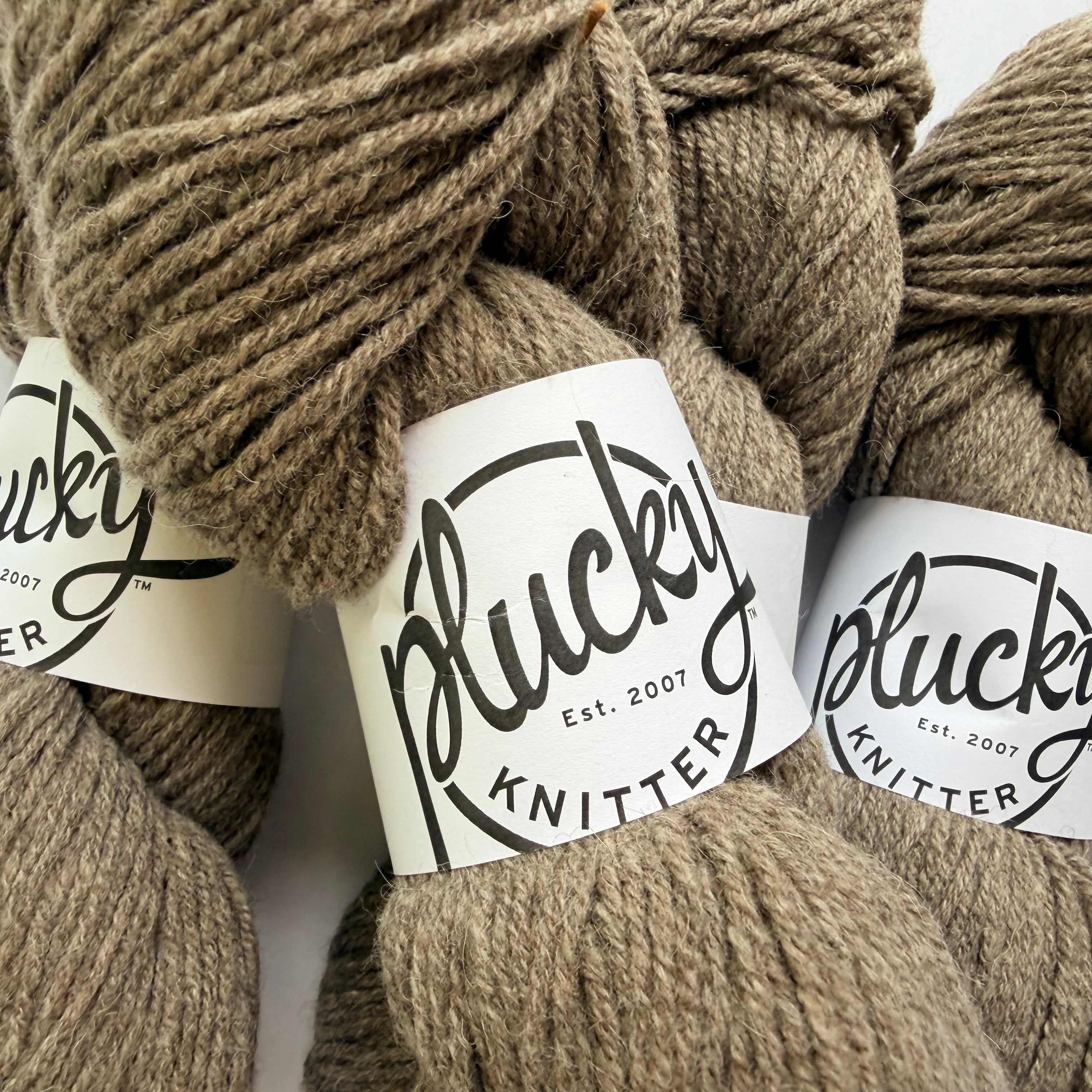 The Plucky Knitter Yakpaca Yak Baby Alpaca Worsted Yarn, Bobbin