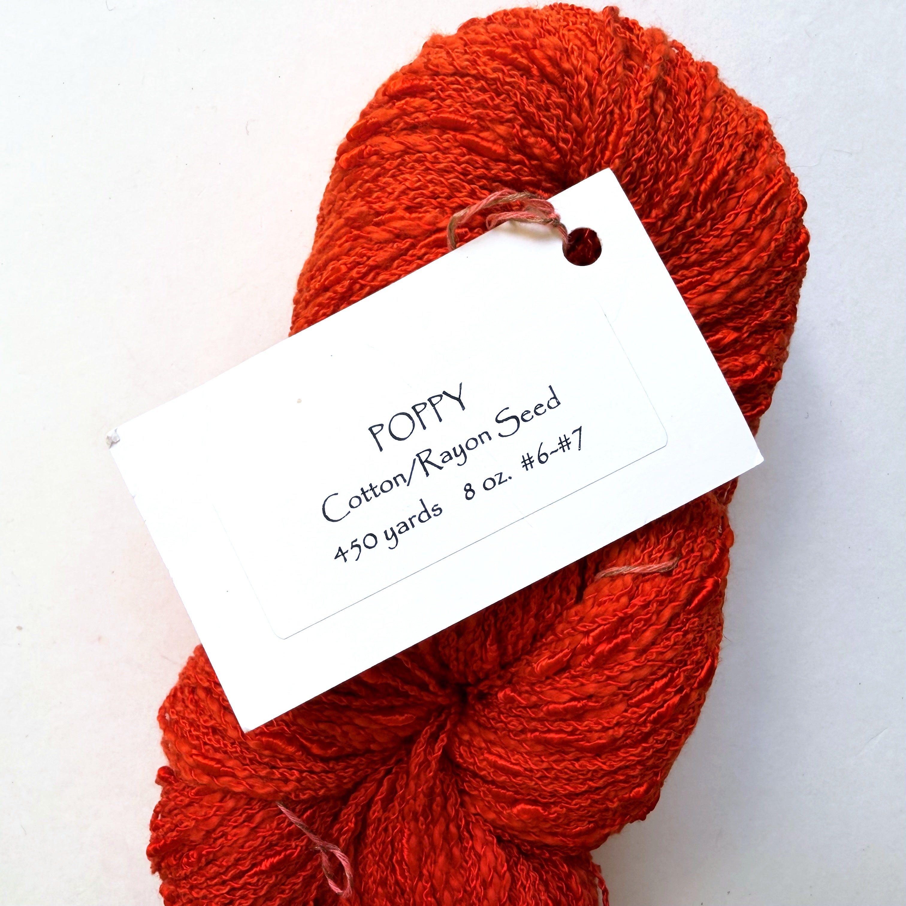 Blue Heron Yarns Cotton Rayon Blend Worsted Yarn, Poppy Tomato red, Magenta, Cherry, Shadow Plum, Discontinued