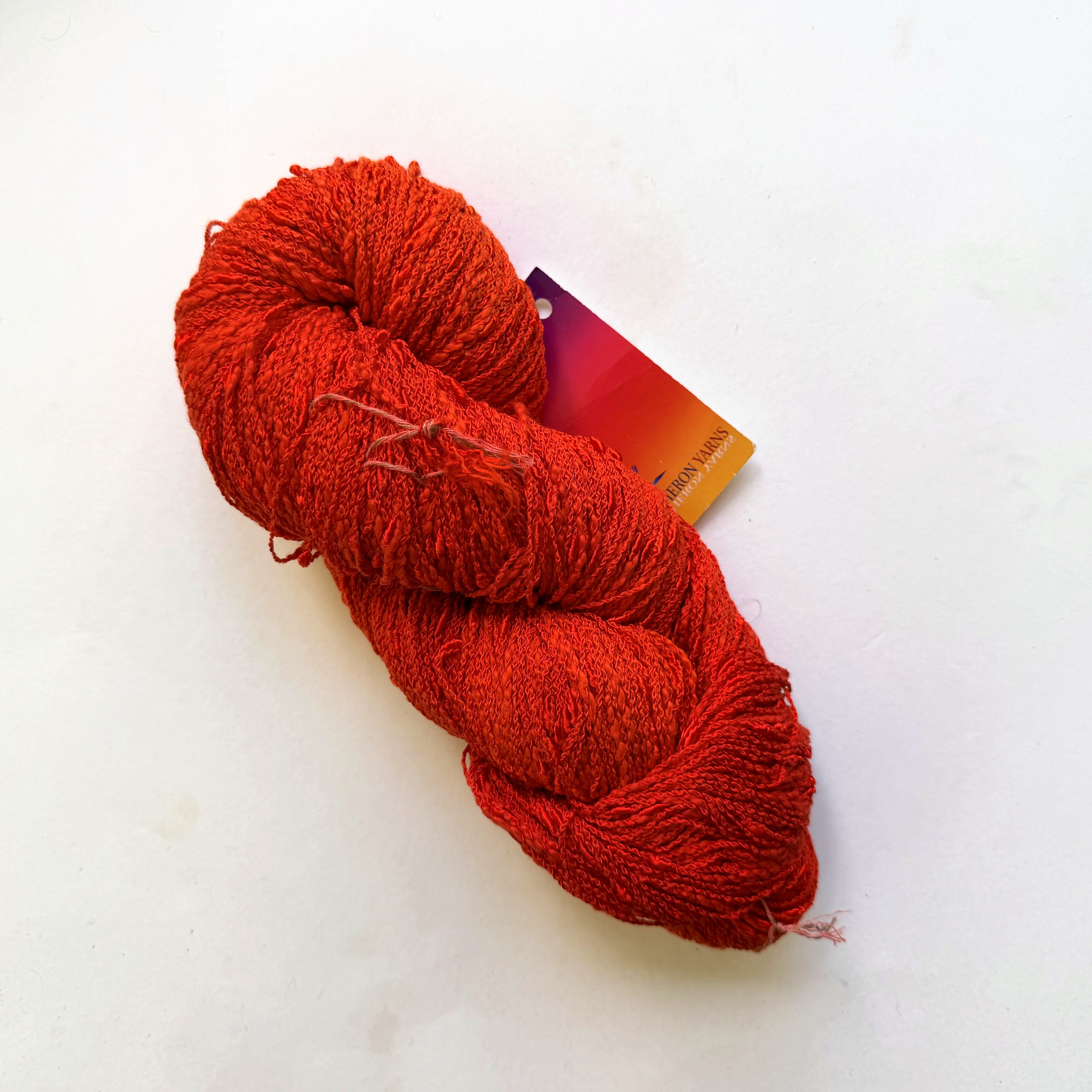 Blue Heron Yarns Cotton Rayon Blend Worsted Yarn, Poppy Tomato red, Magenta, Cherry, Shadow Plum, Discontinued