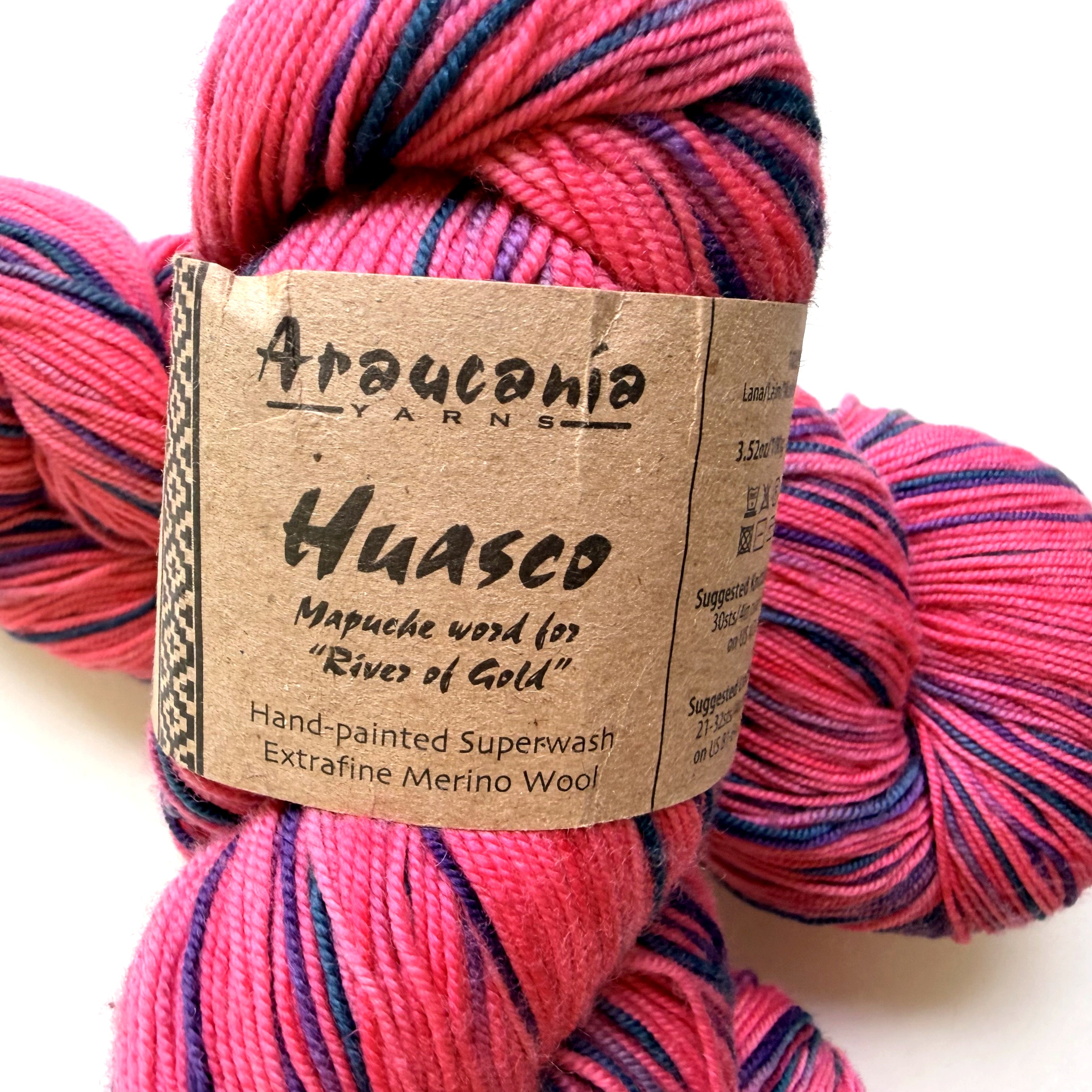 Araucania Huasco Sock Wool Fingering Yarn