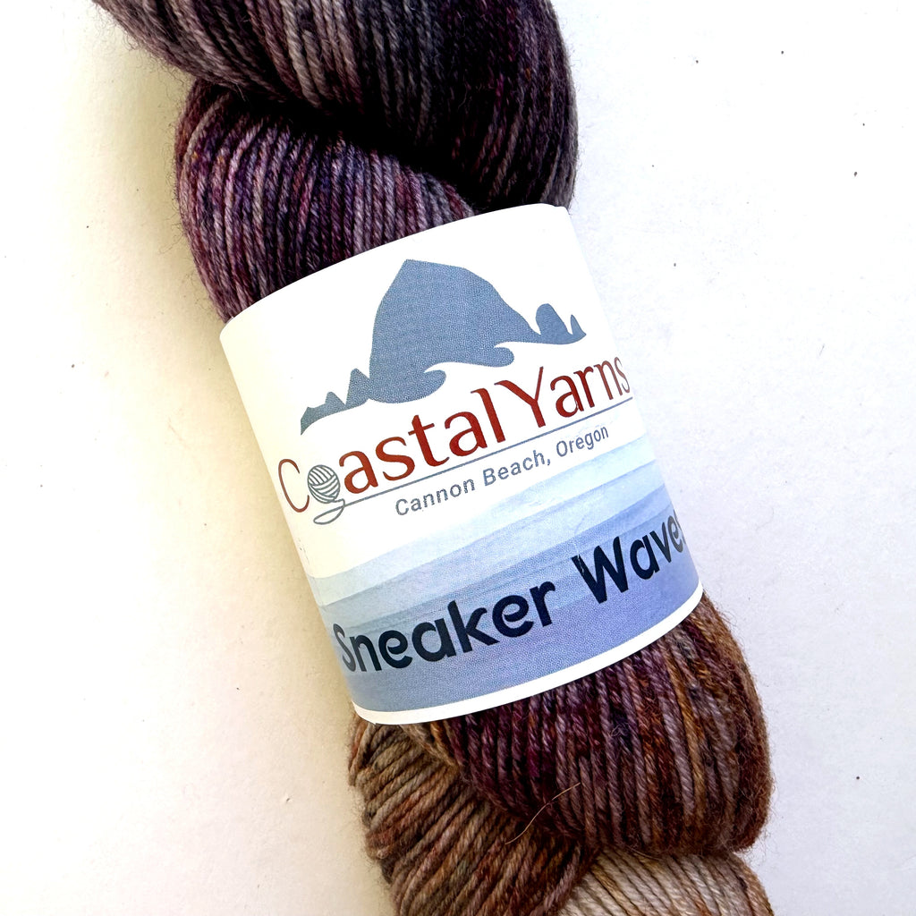 Coastal Yarns Merino Superwash Nylon Fingering Yarn, Haystack Rock
