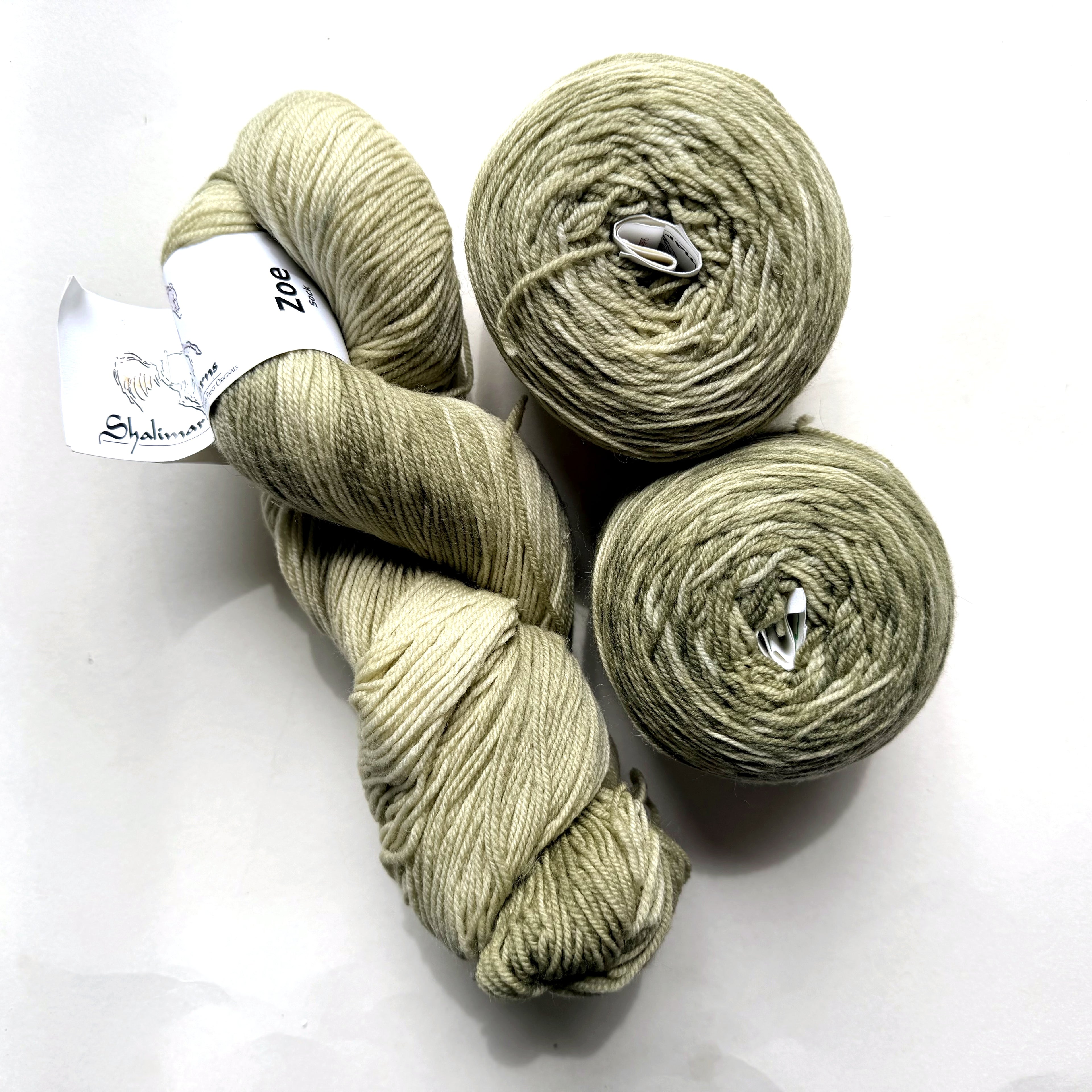 Shalimar Yarns Superwash Merino Wool Fingering Yarn, Mo Qua