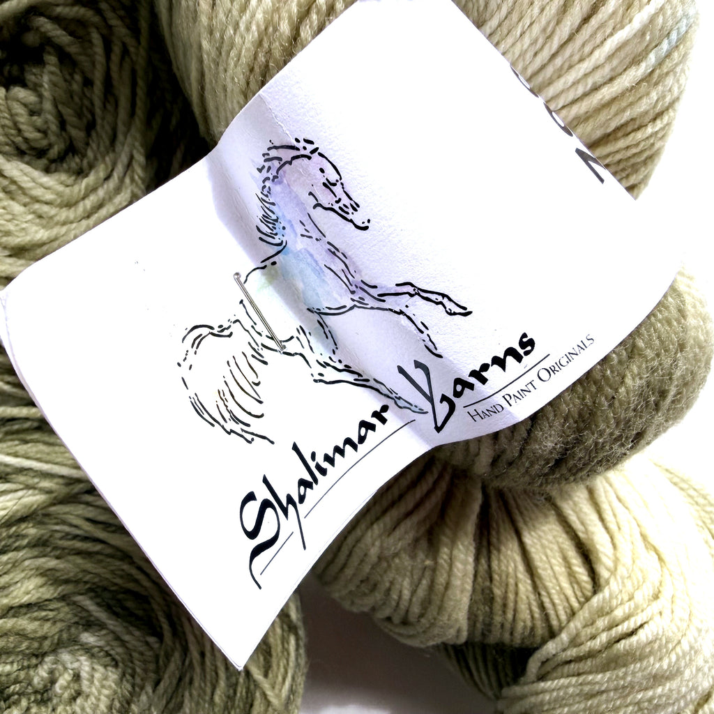 Shalimar Yarns Superwash Merino Wool Fingering Yarn, Mo Qua