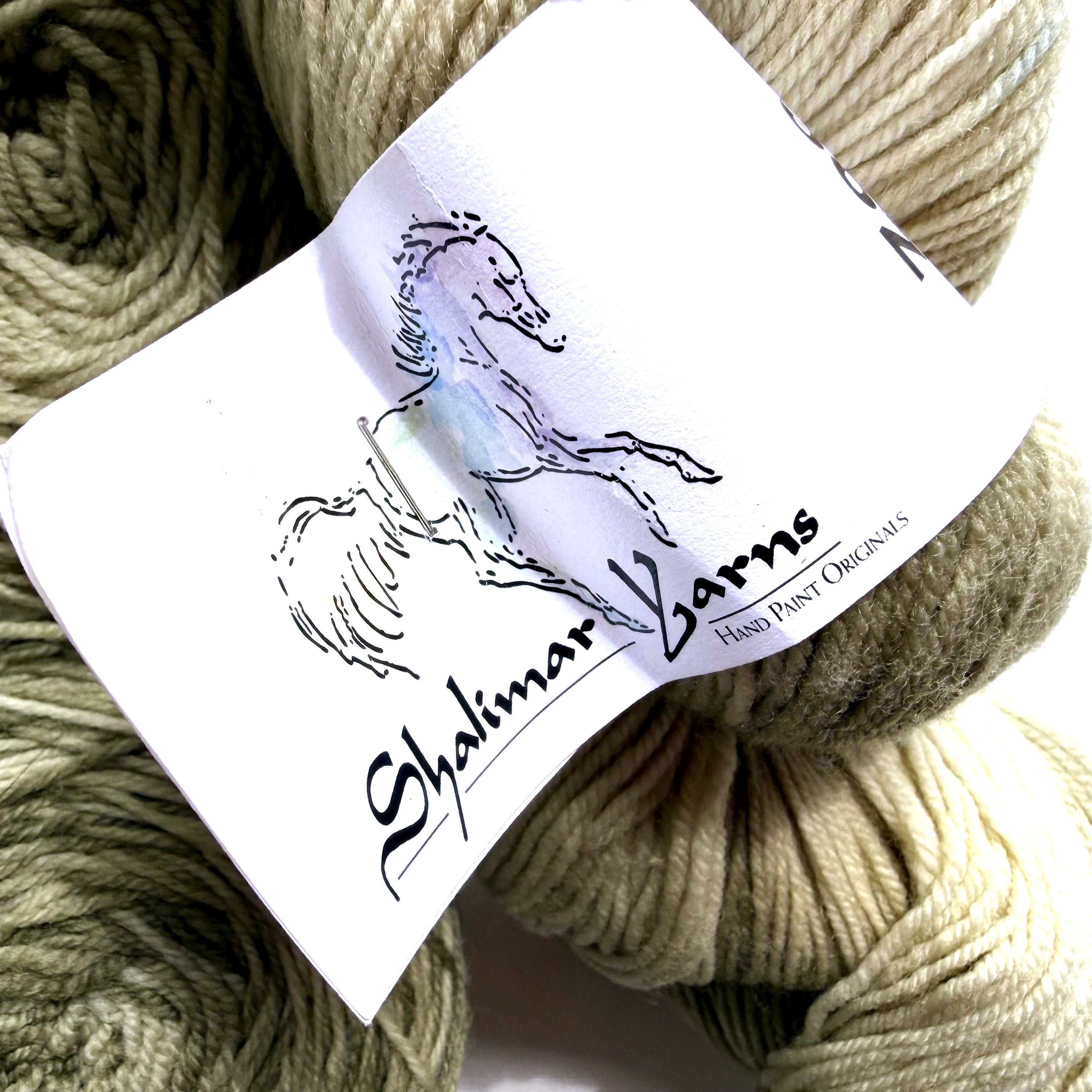 Shalimar Yarns Superwash Merino Wool Fingering Yarn, Mo Qua