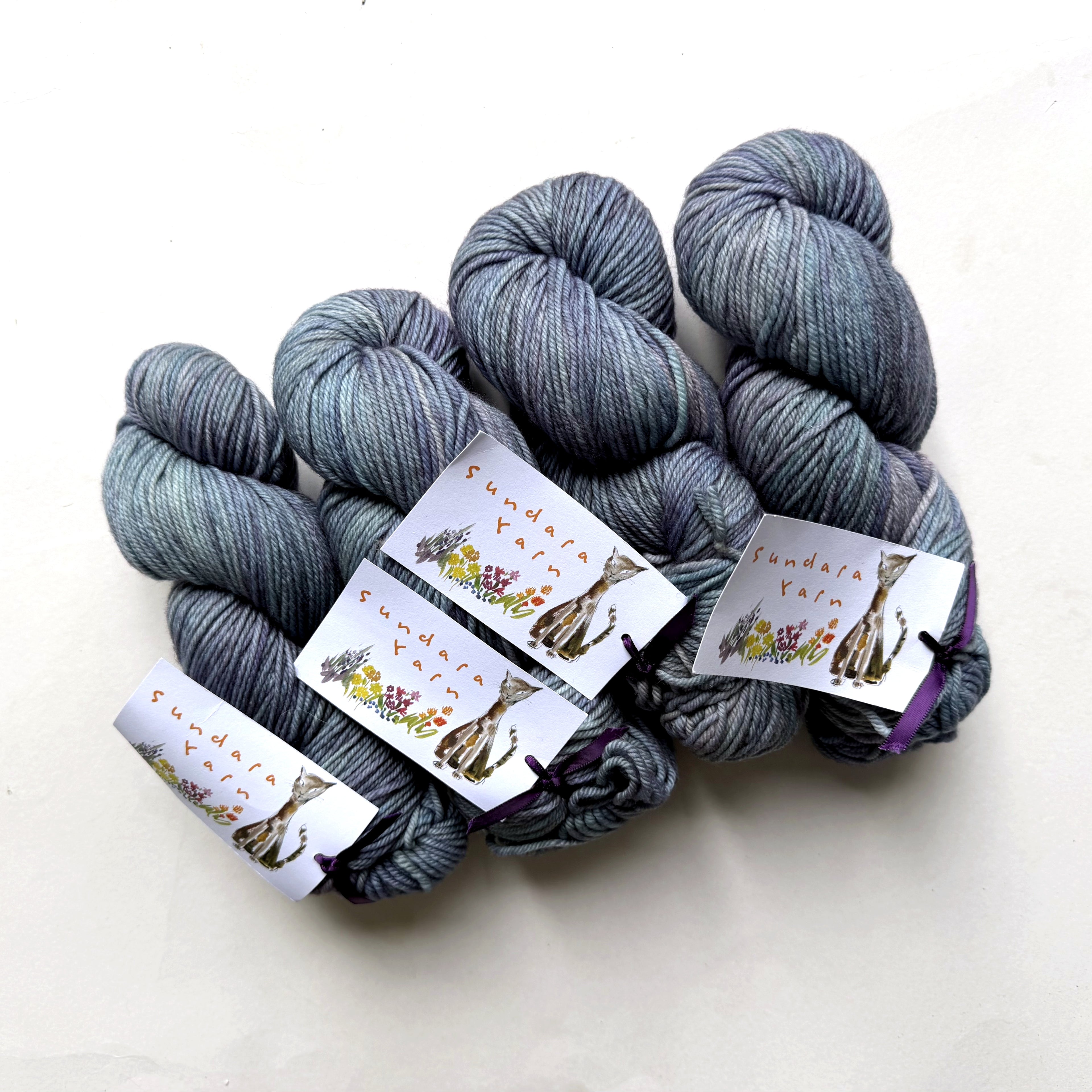 Sundara Yarn Superwash Merino Wool Aran Yarn, Water Studies #84
