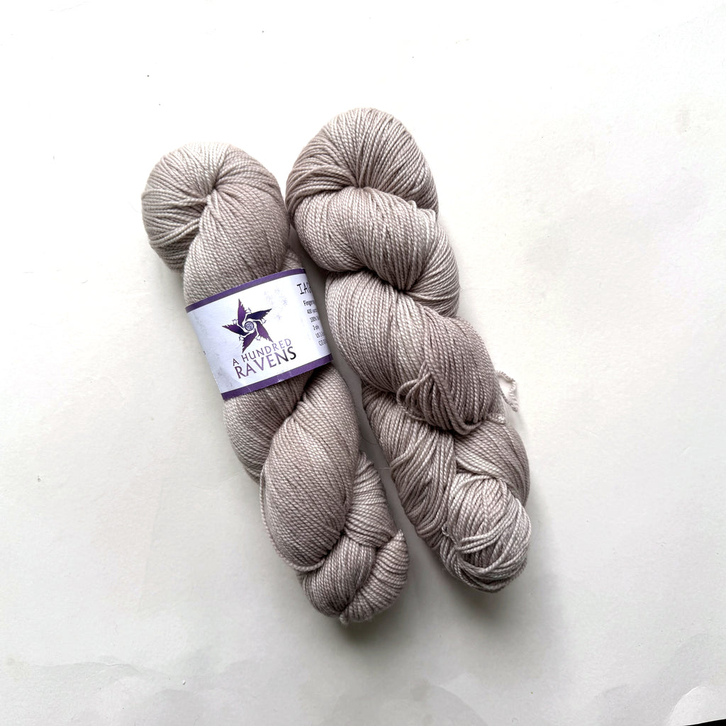 A Hundred Ravens Superwash Merino Wool Fingering Yarn, Zagros