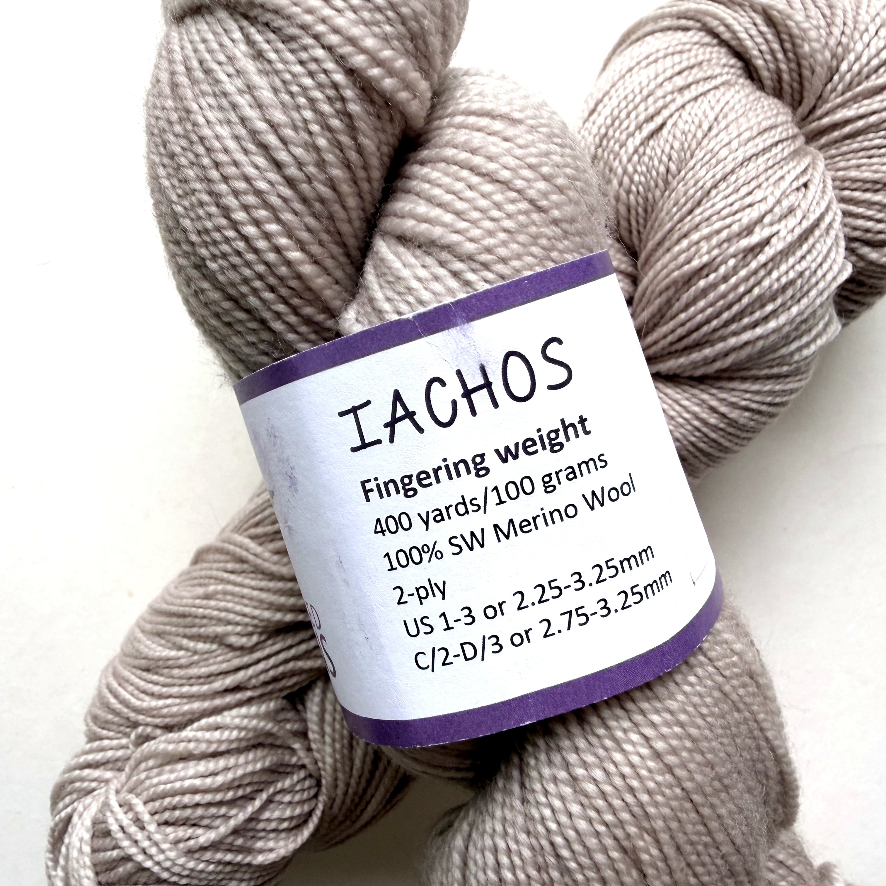 A Hundred Ravens Superwash Merino Wool Fingering Yarn, Zagros