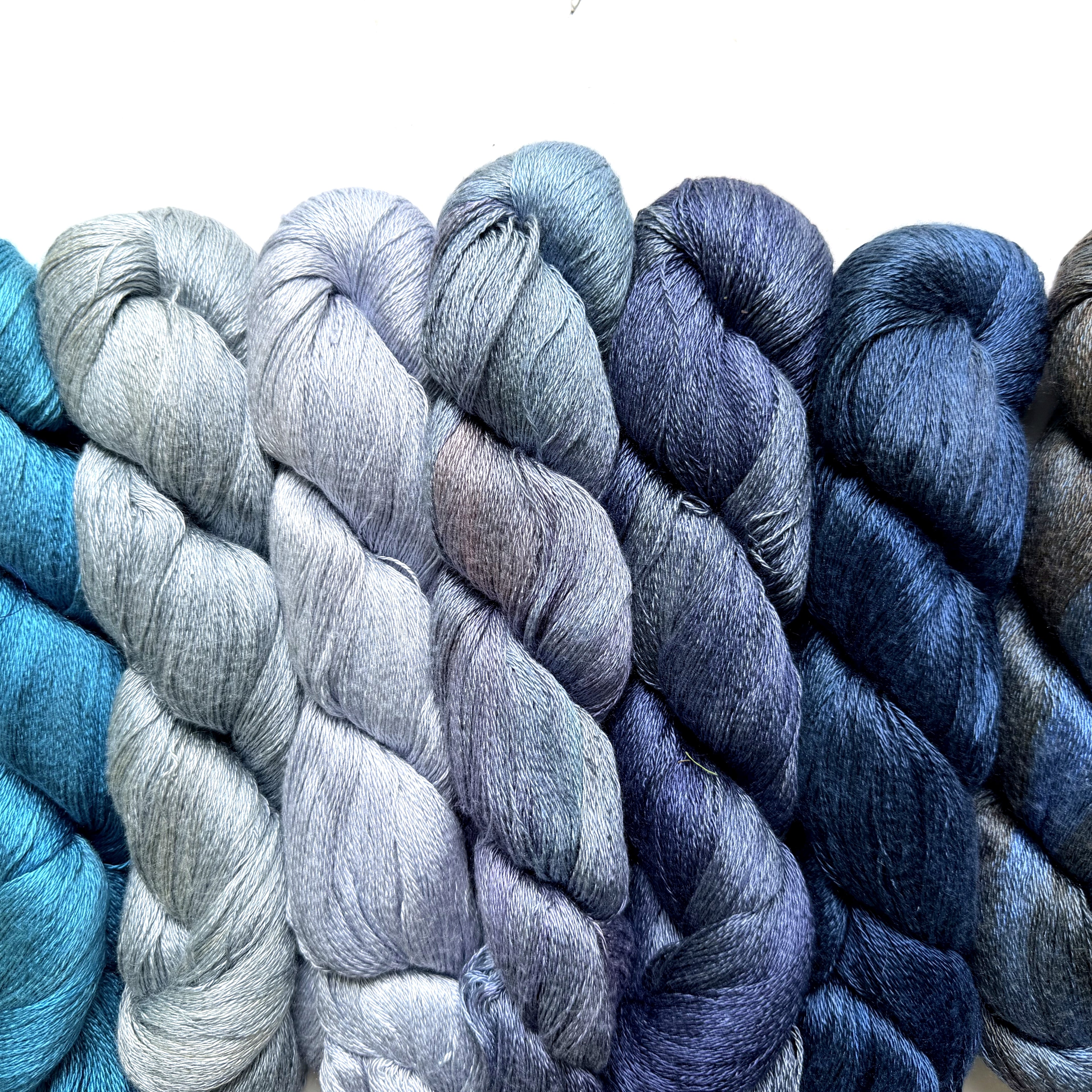Posh Yarn Silk Lace Yarn, Hand Dyed