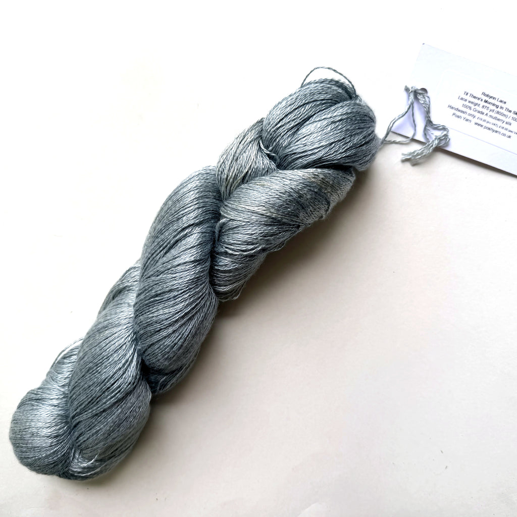 Posh Yarn Silk Lace Yarn, Hand Dyed