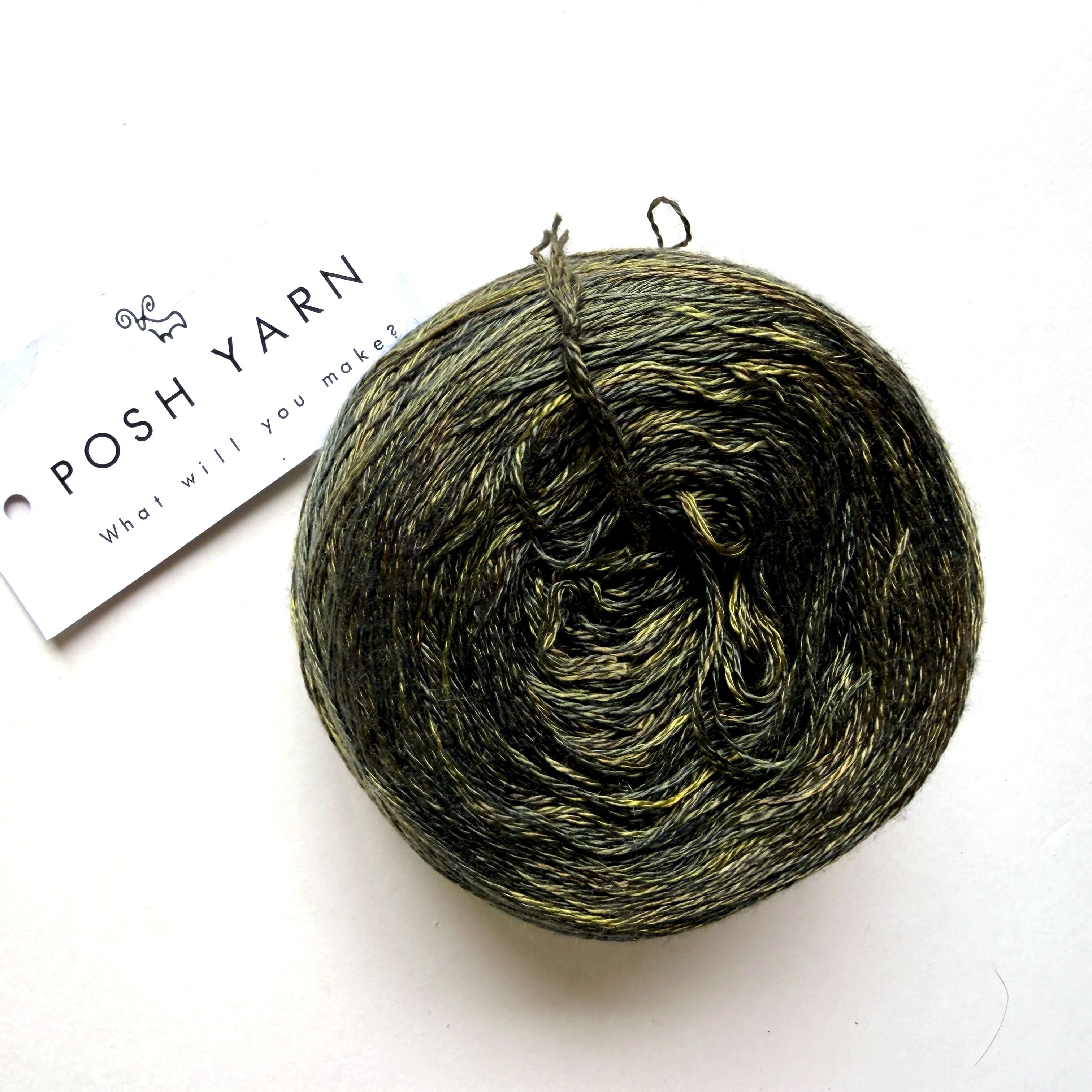 Posh Yarn Silk Lace Yarn, Hand Dyed