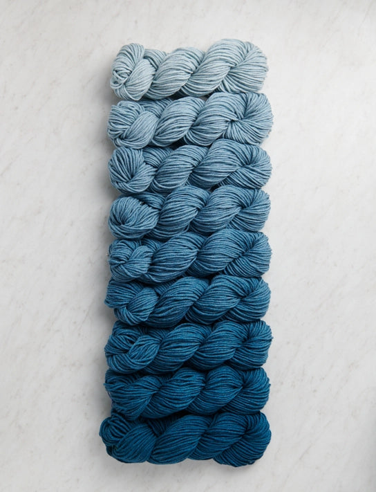 Purl Soho Note — Bluegrass — Nine-Note Bundle (DK, 100yd)